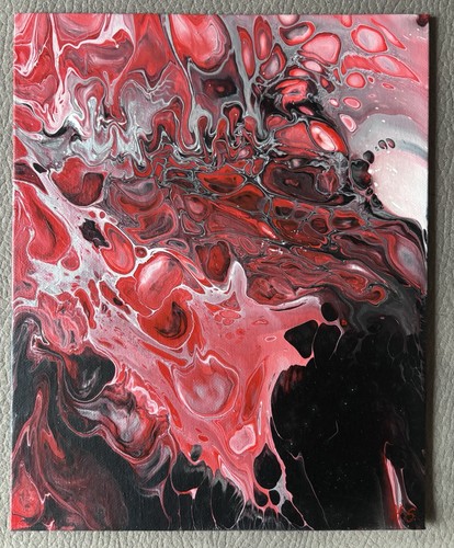Acryl bild gemälde abstrakte - gemälde,
