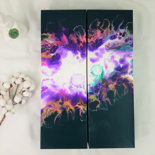 Acrylbild fluid art - fluid, painting