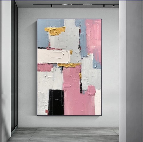 Bunt handgemalt abstrakt - bunt,handgemalt,,