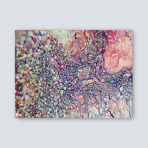 Original painting oil abstract - original,