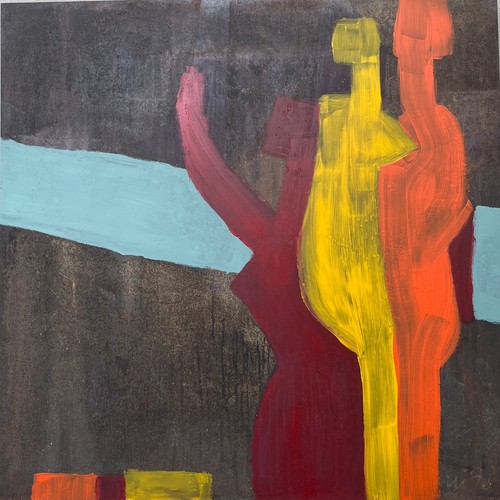 Communication 100x100 acrylic - communication,