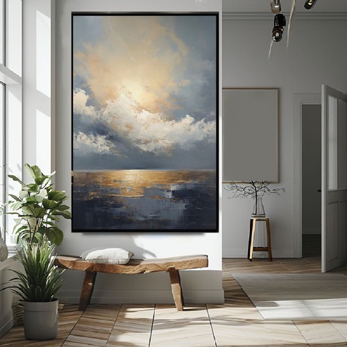Abstrakte kunst acrylgemälde - abstrakte,
