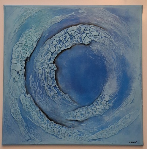 Abstract painting art - painting, acrylic