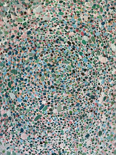 Abstract art acrylic modern - abstract,