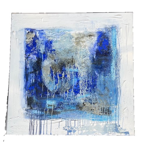 Abstract painting orig sign - painting,
