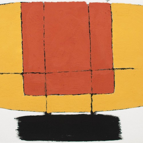 Painting abstract illegible - painting,