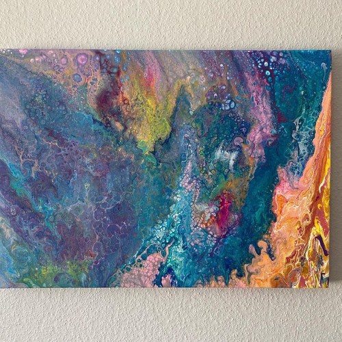 Abstrakte malerei acryl - malerei,