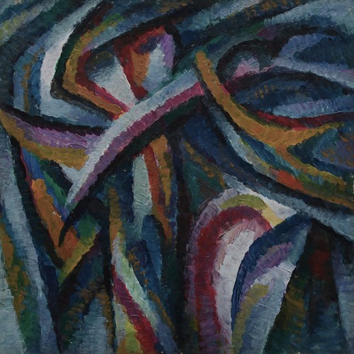 Abstract postwar painting - postwar,