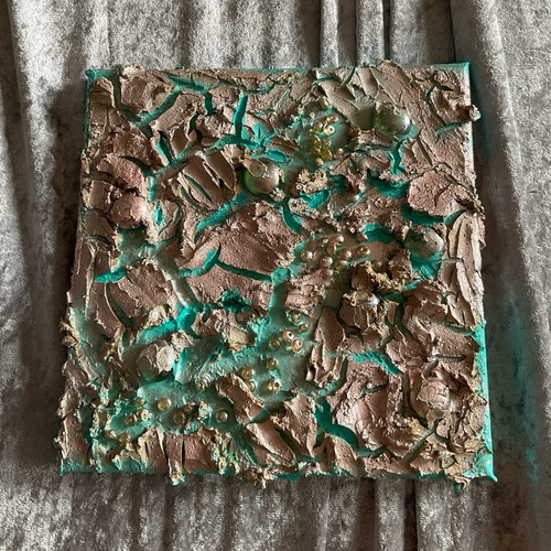 Abstraktes strukturbild acryl - strukturbild,