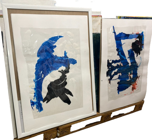 Abstract compositions foil - 2,