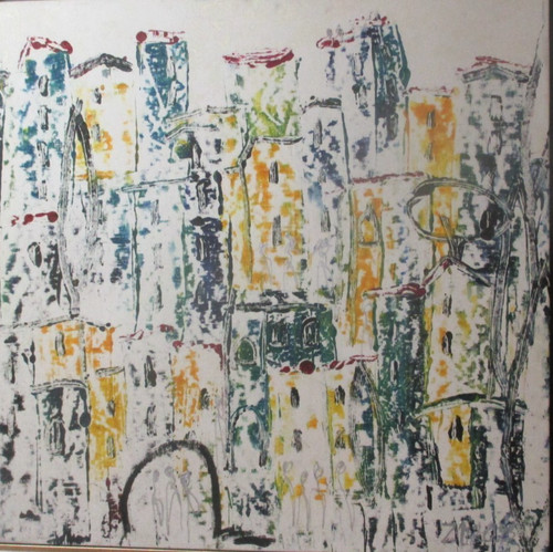 Abstract southern town - southern, 90x90
