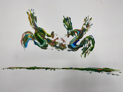 Painting acrylic - painting,