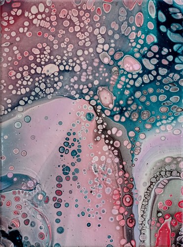 Abstract acrylic picture 18x24
