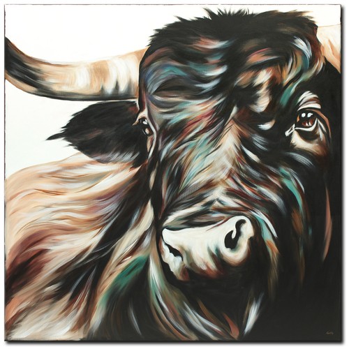 Acryl bild gemälde - gemälde, modern