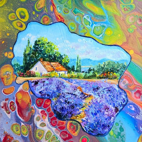 Rural harmony oil painting - harmony,