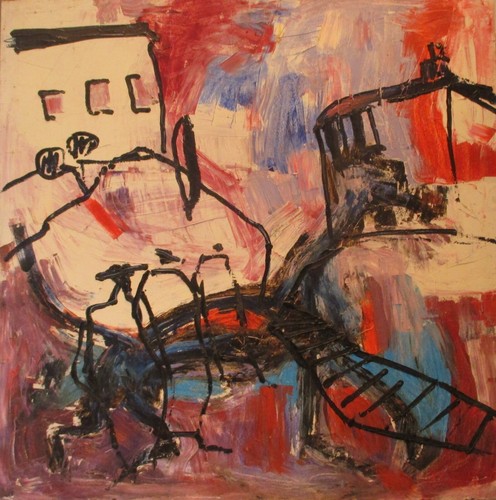 Abstract tuscany expressive - abstract,